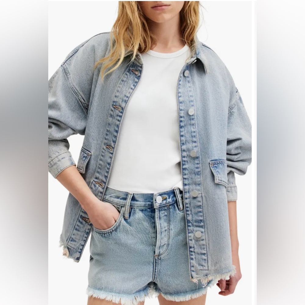 All Saints Hettie Denim Shacket